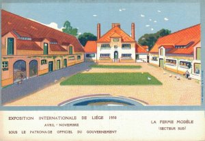 Exposition Internationale Liege 1930 La Ferme Modéle World Fair BS.03