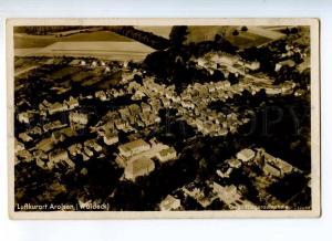 235535 GERMANY WALDECK from airplane Vintage photo postcard