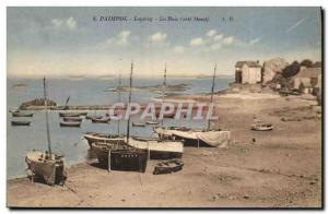 Old Postcard Paimpol Loguivy Bay Yacht