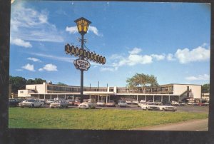 SPRINGFIELD MISSOURI THE LAMPLIGHTER MOTEL ROUTE 66 ADVERTISING POSTCARD MO.