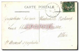 Postcard Old Chateau Meillant near Saint Amand Montrond Cher