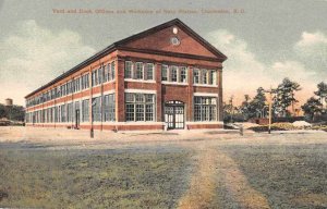 Charleston South Carolina Navy Station Dock Offices Vintage Postcard JJ649876