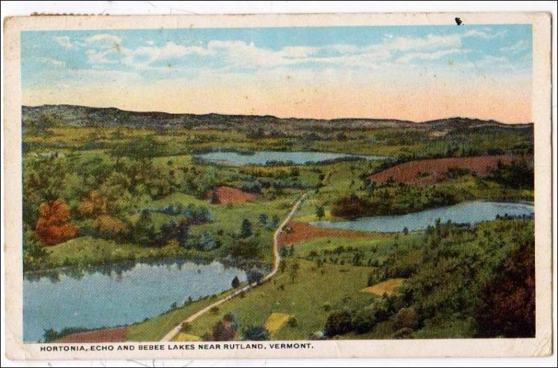 Hortonia, Echo & Bebee Lakes, Rutland VT