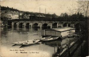 CPA MEULAN - Le Petit Pont (359211)