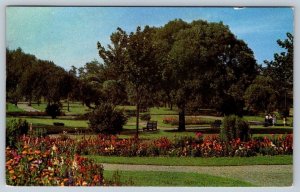 The Gardens, Saint John, New Brunswick, Vintage 1956 Chrome Postcard