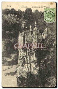 Old Postcard Dinant Chateau de Walzin