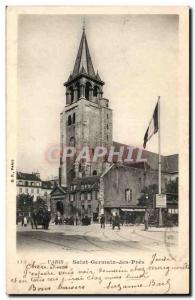 Old Postcard Paris Saint Germain des Pres