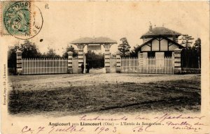 CPA ANGICOURT pres LIANCOURT - L'Entrée du Sanatorium (423686)