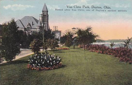 Ohio Dayton Van Cleve Park Named After Van Cleve One Of Daytons Earliest Sett...