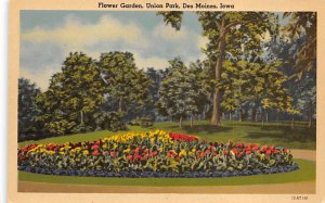 Flower Garden Union Park Des Moines, Iowa  
