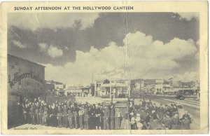 Sunday Afternoon at the Hollywood Canteen Hollywood California