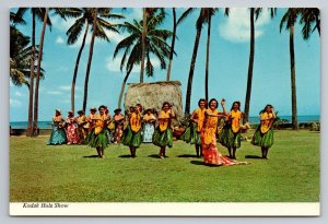 Kodak Hula Show Hawaii Vintage Unposted Postcard