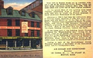 Ye Olde Oyster House Boston, MA, USA Unused 