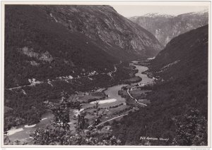 Photograph, Bird´s Eye View, Ronsdal Valley, Norway, 1920-1940s