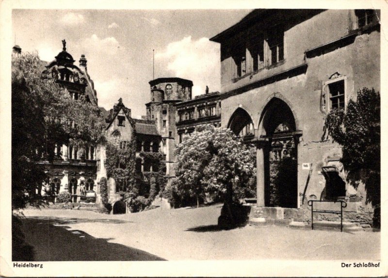 Germany Heidelberg Der Schloss Hof