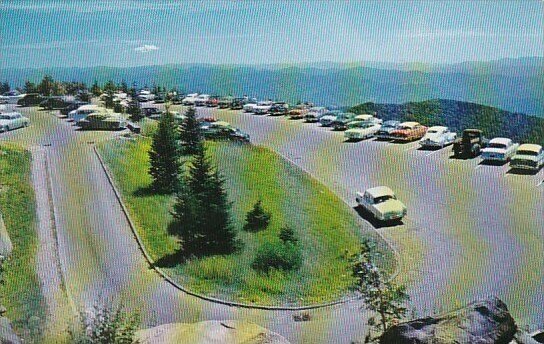 Parking Area At Clingmans Dome Great Smoky Mountains National Park Tennessee