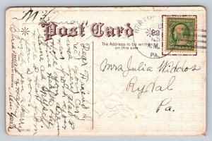 1911  Harvard University  Cambridge Massachusetts   Postcard