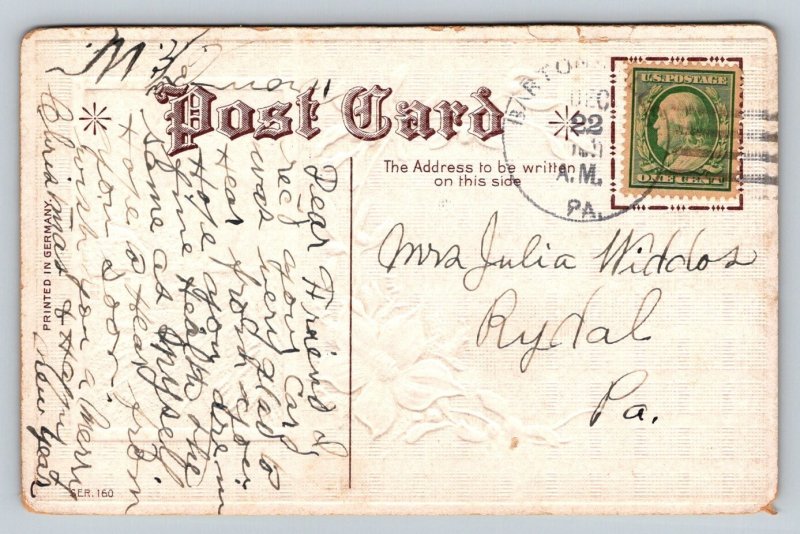 1911  Harvard University  Cambridge Massachusetts   Postcard