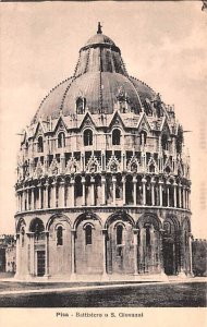 Pisa Battistero o S Giovanni Italy Unused 