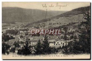 Old Postcard Gerarumer views barracks Roche fox