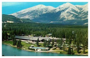 Postcard MOUNTAIN SCENE Jasper Alberta AB AU5289