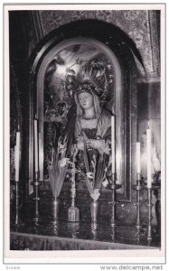 RP; Church of Gethsemane, Statue of the Virgin bedacked with Jewels in Gold, ...