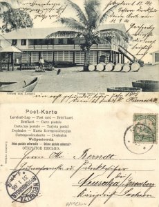 cameroon, LONGJI, Factorei Randad & Stein (1905) Postcard