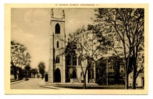 RI - Woonsocket. St. Charles Church