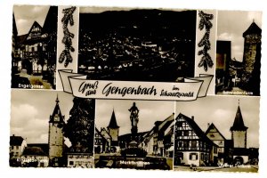 Gruss Aus   Gengenbach im Schwarzwald, Germany. Multi-View  *RPPC