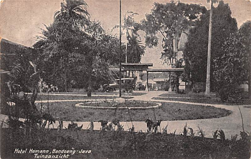 Hotel Homann, Bandoeng Java Tuinaanzicht Indonesia, Republik Indonesia Unused 