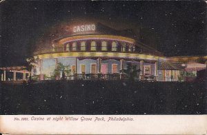 Philadelphia PA, AMUSEMENT PARK, Willow Grove, Casino by Night, ca. 1910's