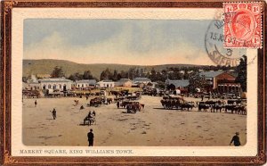 Market Square, King William's Town United Kingdom, Great Britain, England 1913 