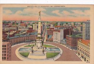 Indiana Indianapolis Bords Eye View Looking South