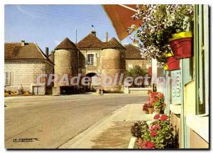 Postcard Old Ervy le Chatel Dawn Porte Saint Nicolas