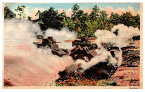 Tank Attack, the Infantry School, Ft.Benning Georgia