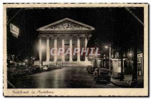 Paris Old Postcard La Madeleine