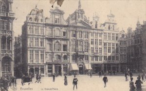 Belgium Brussels La Grande Place 1914