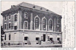 U S Govern Ment Building And Post Office Fergus Falls Minnesota