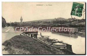 Old Postcard Epernay Marne