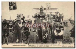 Old Postcard Compiegne festivals of Jeanne d & # & # 39arc King of 39armes (C...