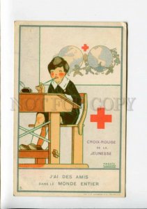 3159668 ART NOUVEAU WWI Belgium RED CROSS friends inWhole World