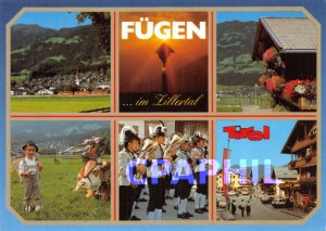 Postcard Modern Folklore Fugen Cow