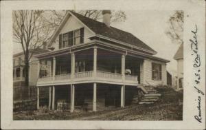 Hyde Park MA 30 Williams MA Home c1910 Real Photo Postcard