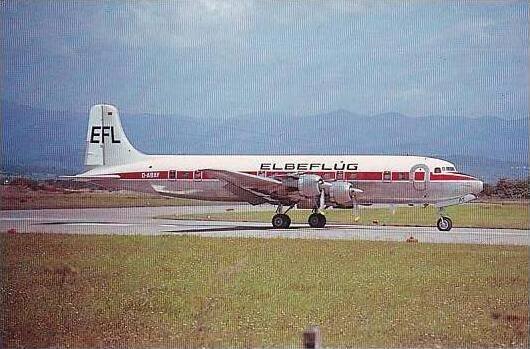 ELBEFLUG McDOUGLAS DC-6