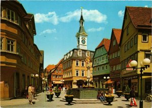 CPM AK Aalen – Fussgangerzone am Marktplatz – Modern Card GERMANY (857479)