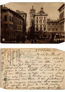 CPA GENOVA Piazza Nuova . ITALY (532851)
