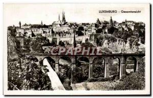 Postcard Old Luxemborg Gesamtansicht