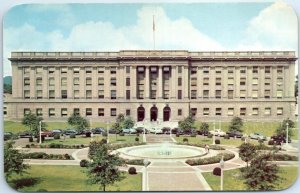 M-82444 West wing of the State Capitol Building in Charleston West Virginia