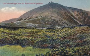 Czech Republic Sněžka Schneekoppe von der Riesenbaude gesehen Postcard 06.88