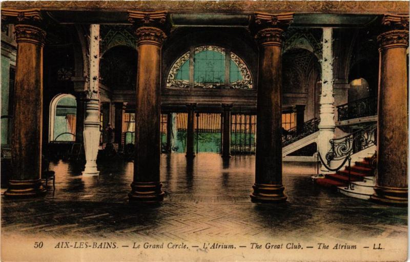 CPA  Aix-les-Bains - Le Grand Cercle - L'Atrium - The Great Club    (651836)